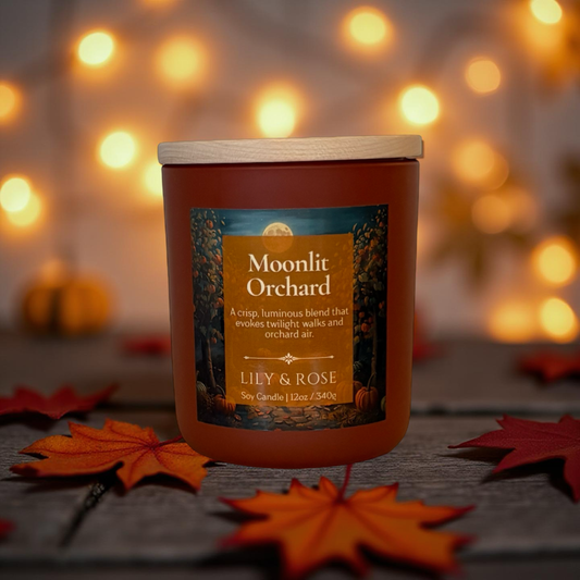 ** NEW** Moonlit Orchard_12oz Soy candle