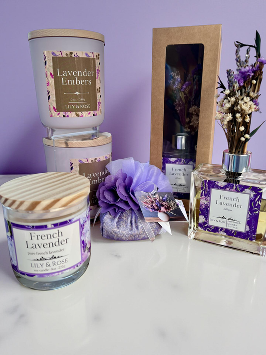 ** NEW ** French Lavender Botanical Reed Diffuser_5oz