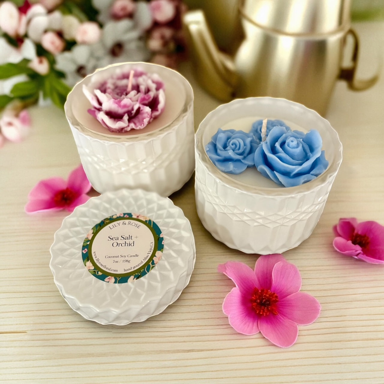 Sea Salt + Orchid Botanical Reed Diffuser_5oz