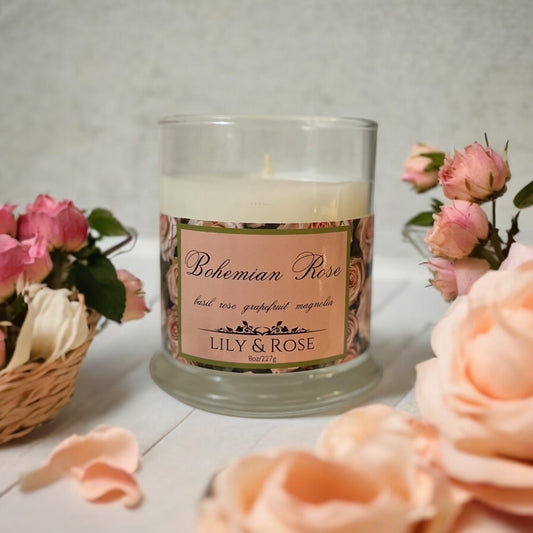 Bohemian Rose | Soy Candle | 8oz