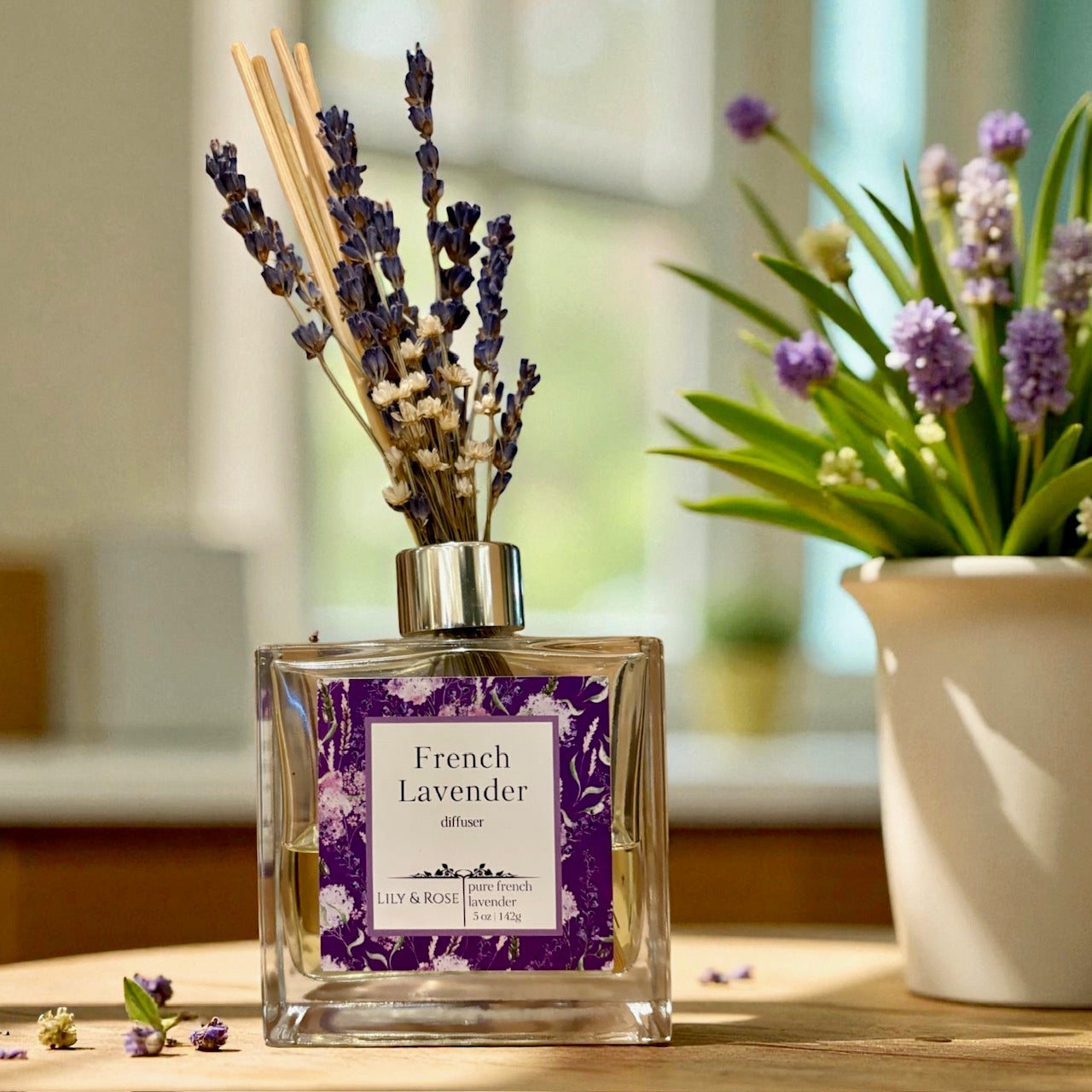 ** NEW ** French Lavender Botanical Reed Diffuser_5oz