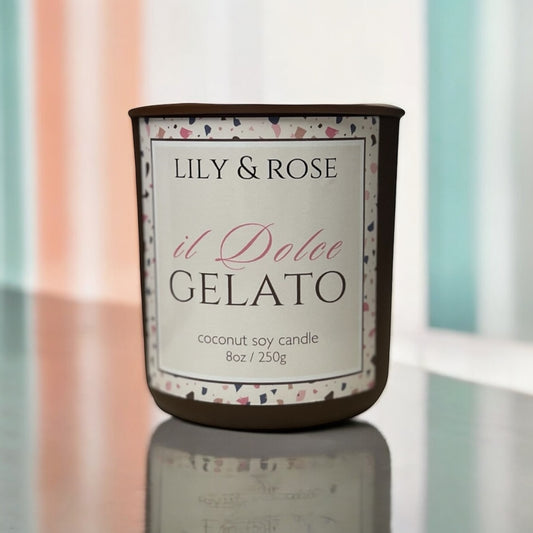 Il Dolce Gelato | 8oz  Coconut Soy Blend | With Lid