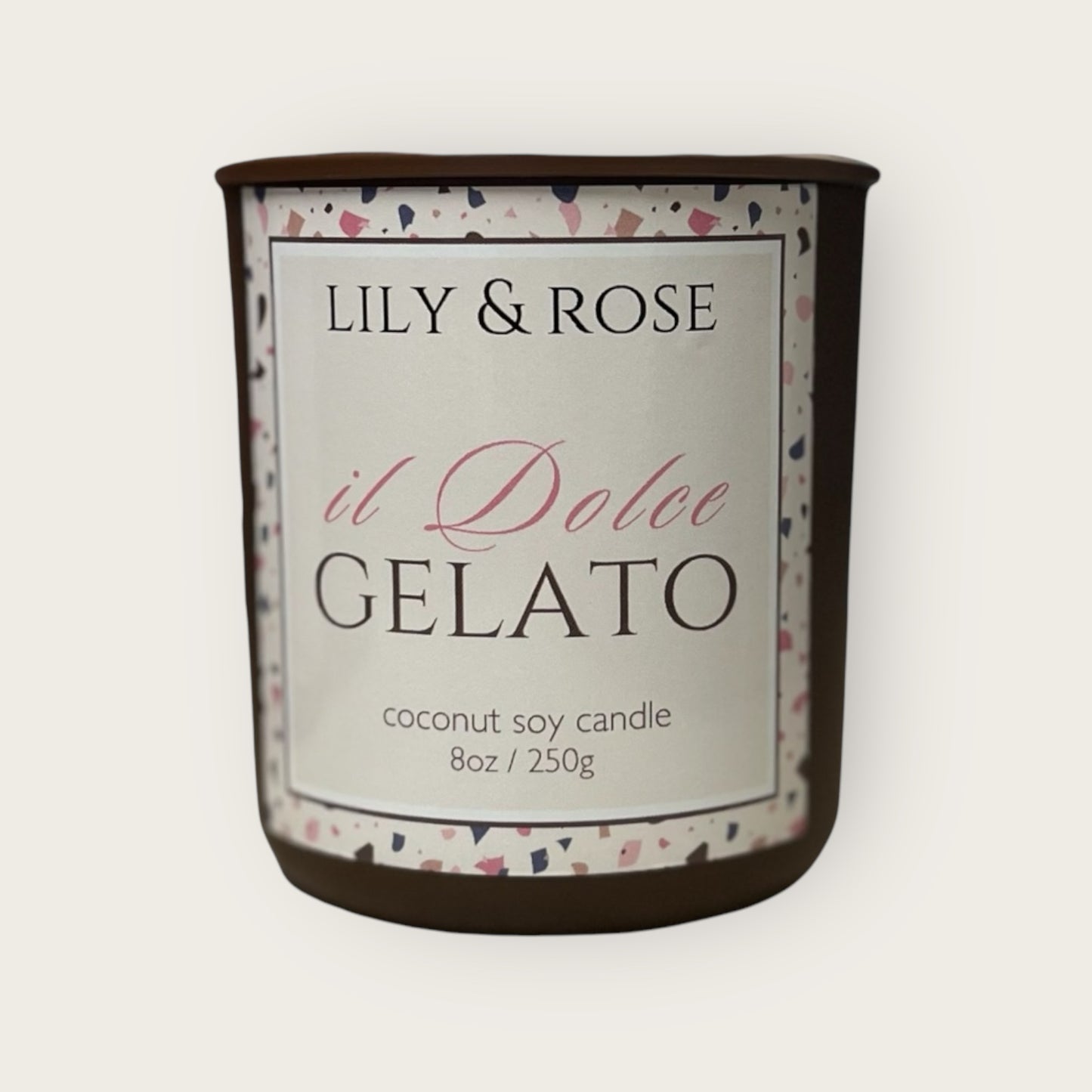 Il Dolce Gelato | 8oz  Coconut Soy Blend | With Lid