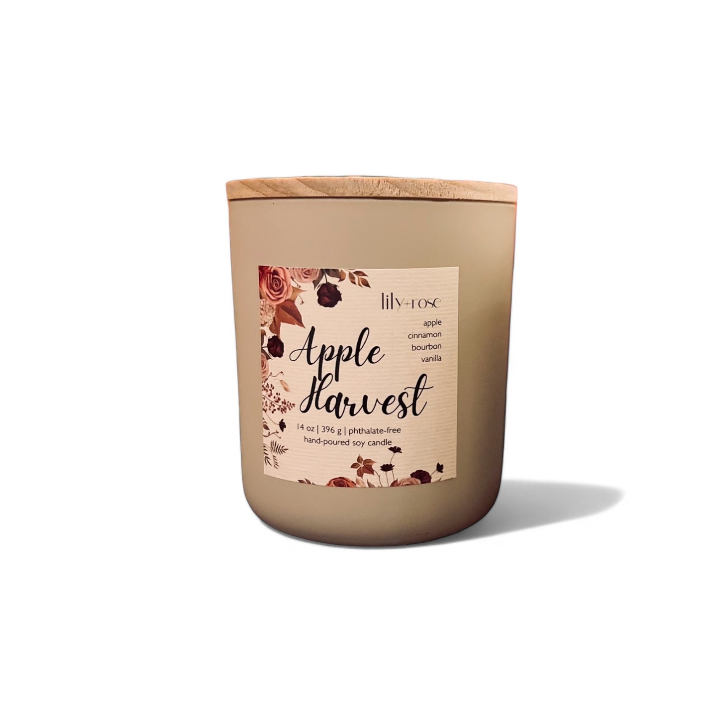 Apple Harvest Luxe Soy Candle - LILY & ROSE 