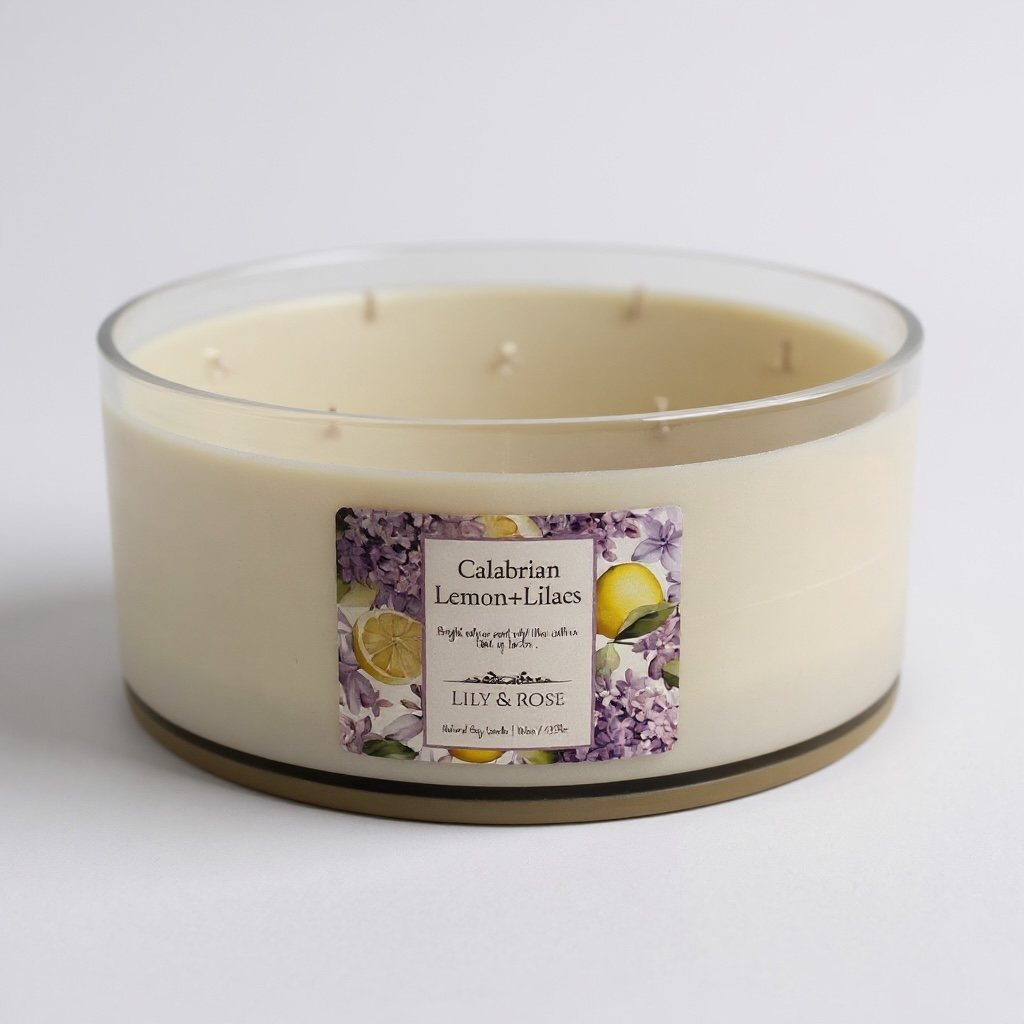 ** NEW ** Calabrian Lemon + Lilacs_100oz_ Soy Wax
